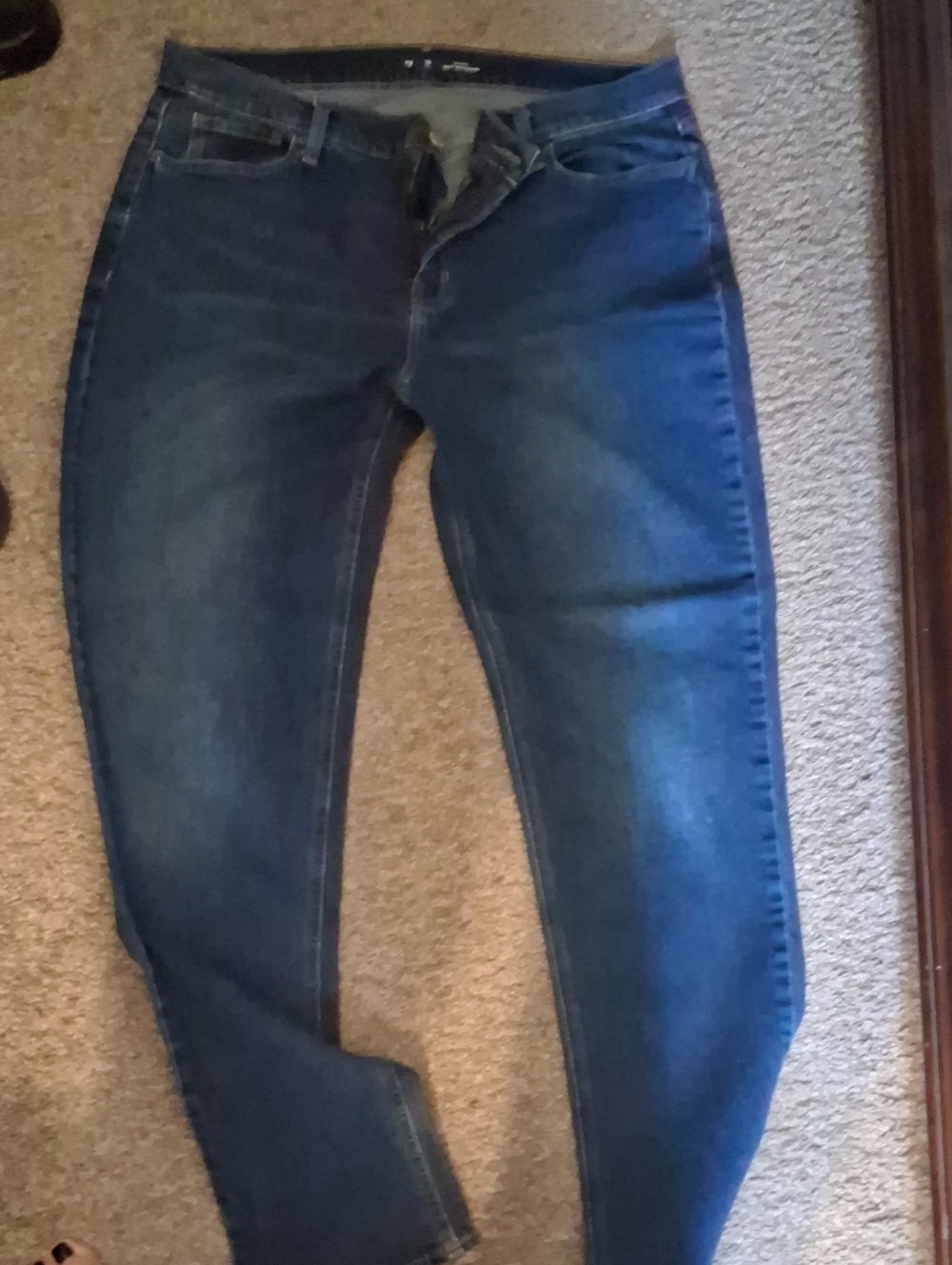 Women’s Slim Fit Dark Blue Jeans